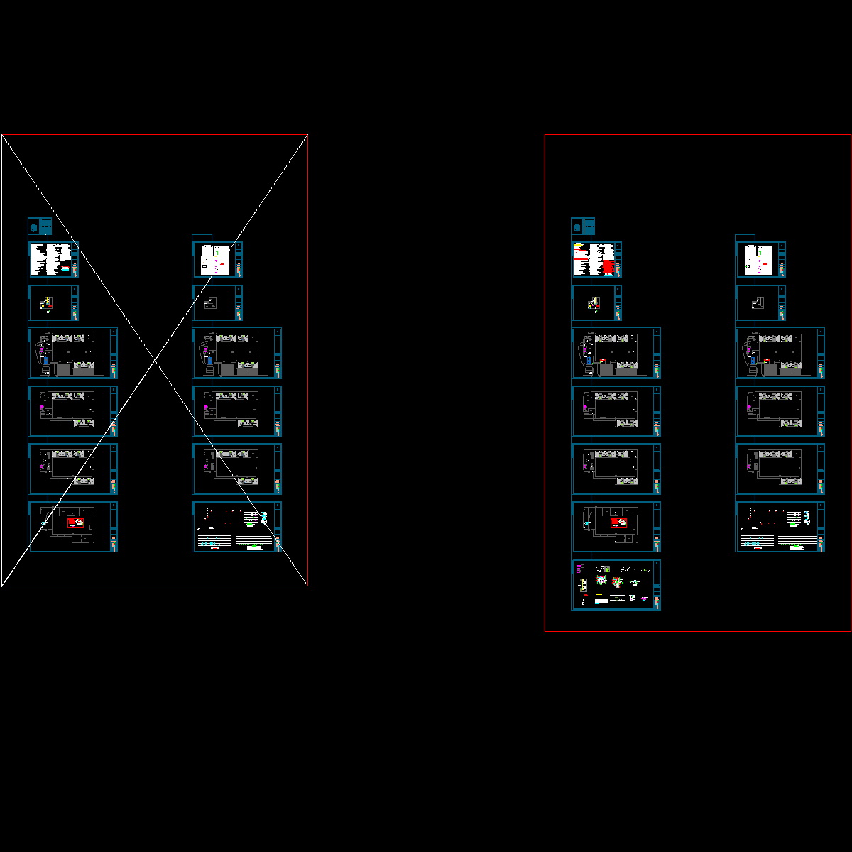 3层幼儿园给排水CAD施工大样图（2019）.dwg - 1