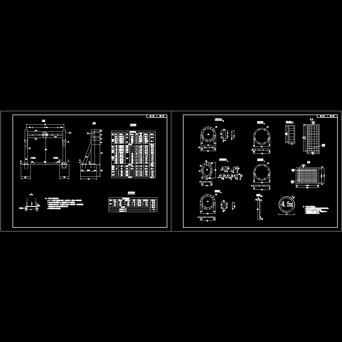 限高架结构配筋详图纸CAD - 1