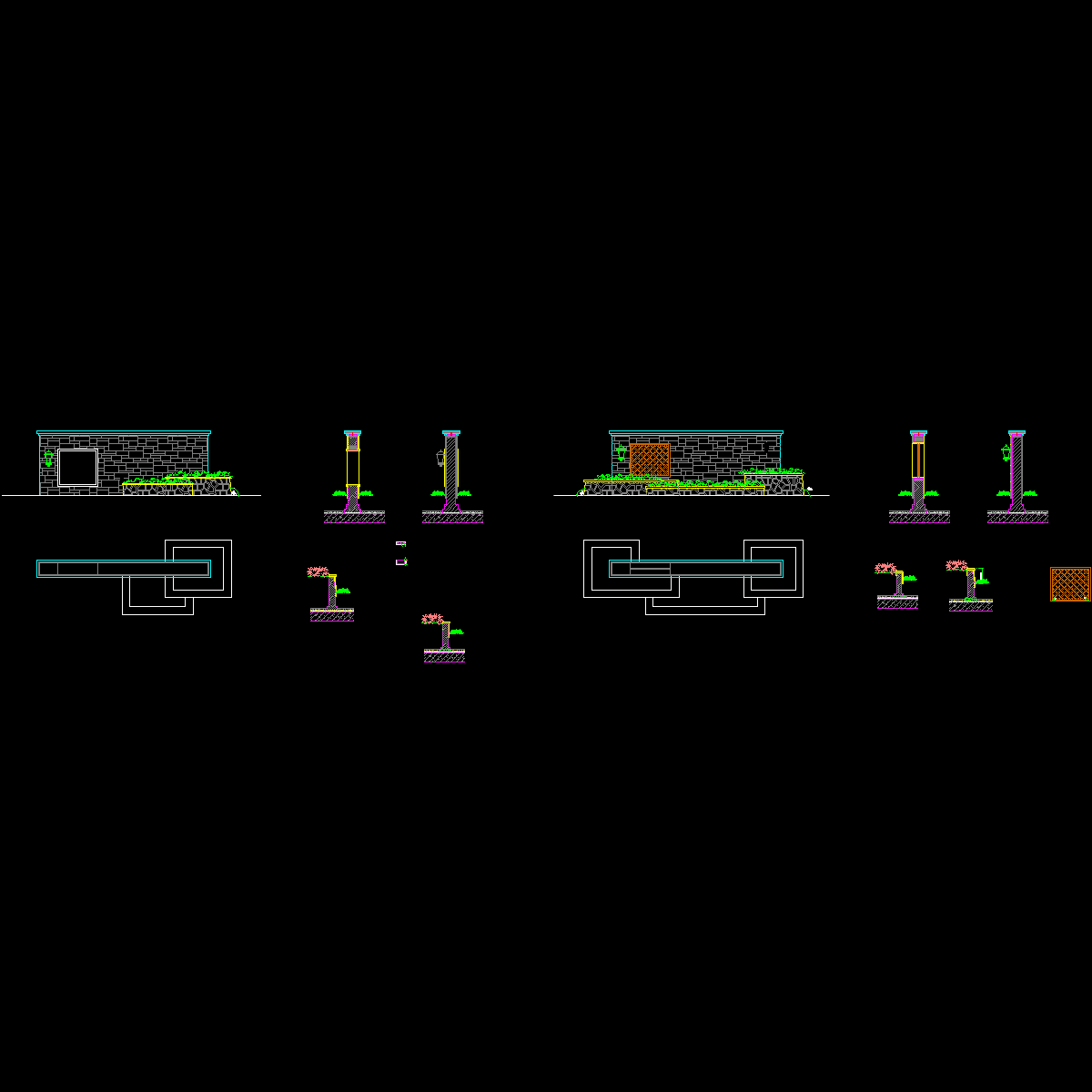 js-09~11景墙.dwg