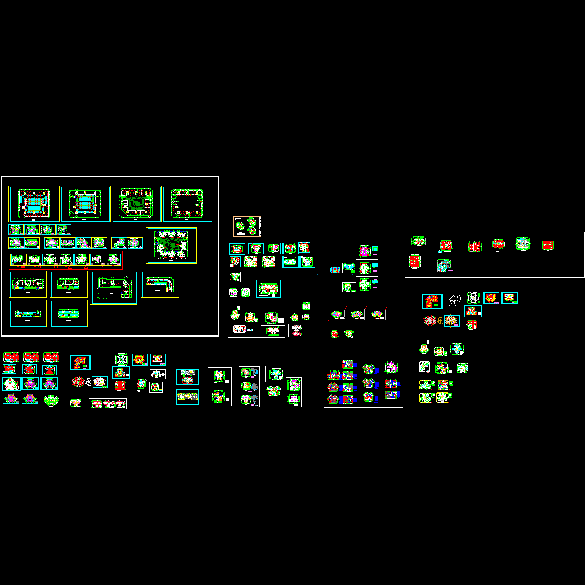 高层户型图纸-小高层点式户型.dwg - 1