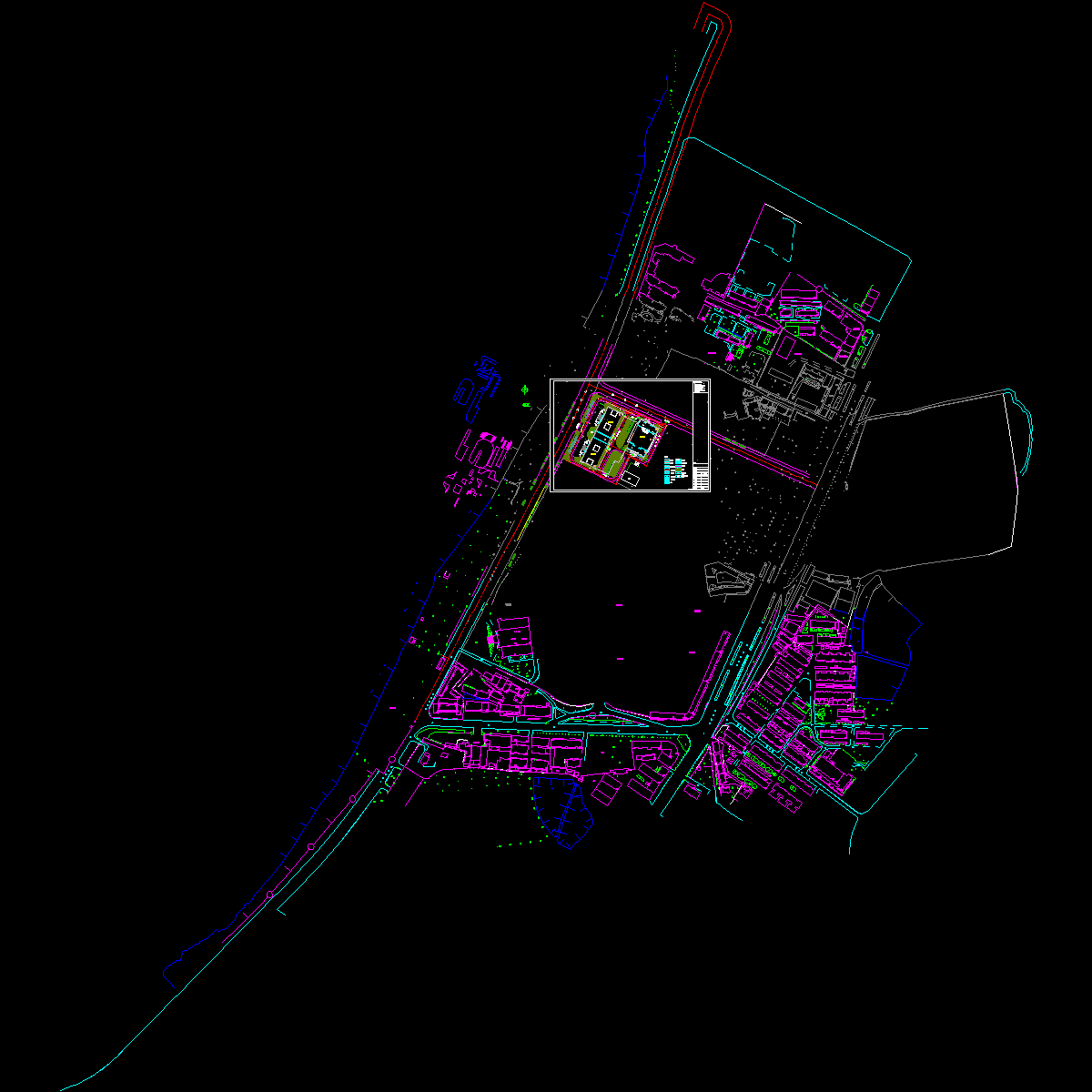 大楼屋顶总平面图008.9.dwg