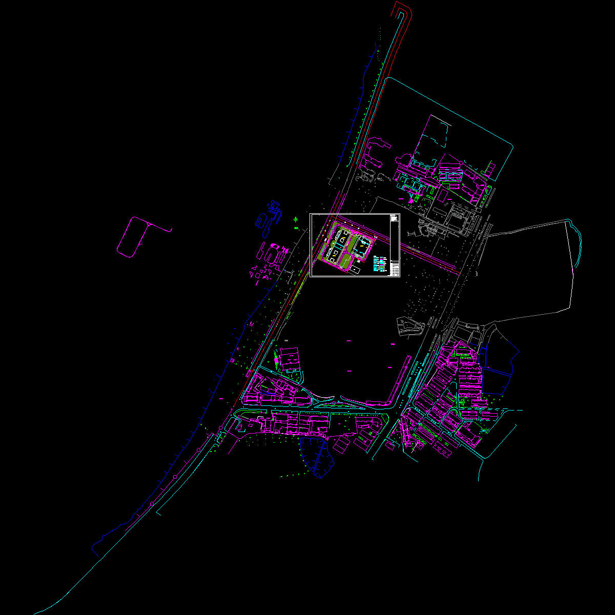 大楼消防队总平面图08.9.dwg