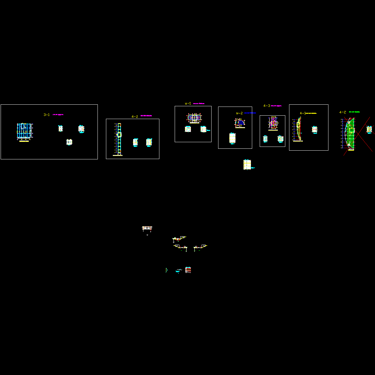 4-9高支排架详图.dwg