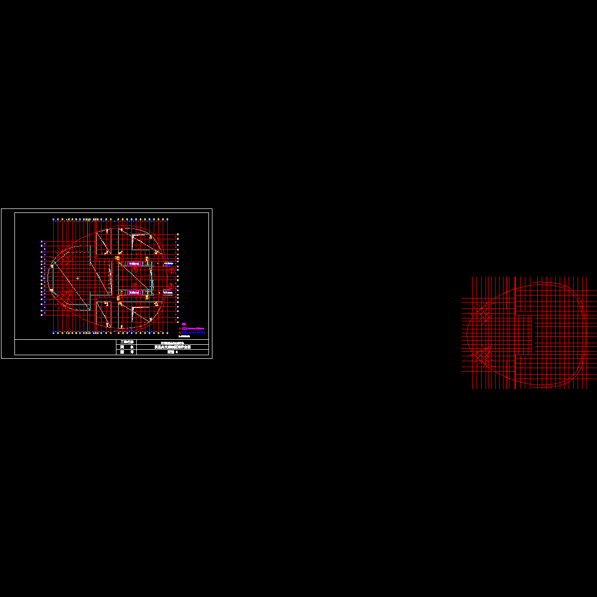 附图3 顶层排架平面布置图03.dwg