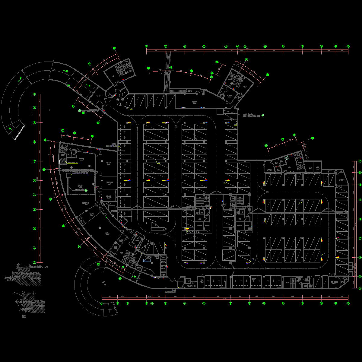 建筑底图-地下室.dwg