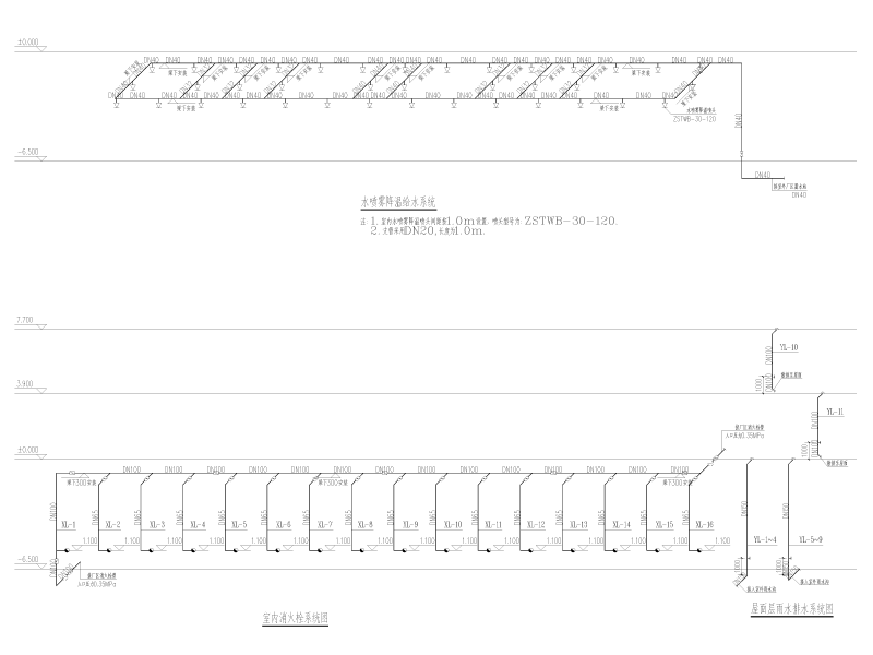 2021年柑橘加工仓储给排水施工图纸cad - 3