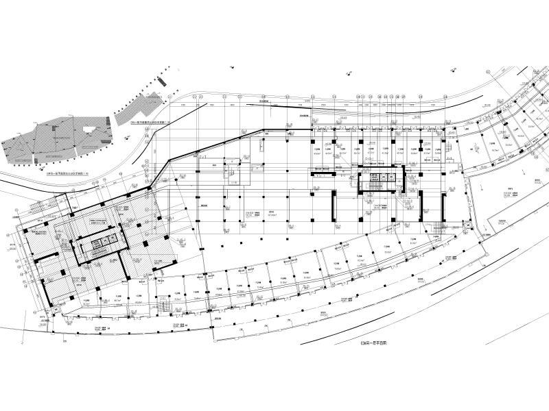 250000平方大型商业建设给排水施工图纸cad平面图 - 3