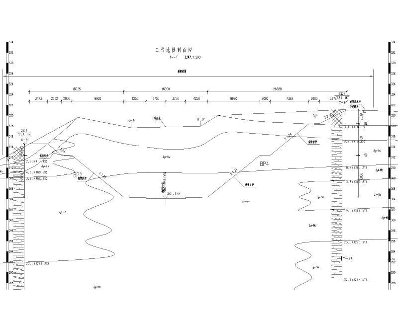 城市支路跨线桥超限高边坡施工图纸含计算2020cad - 3