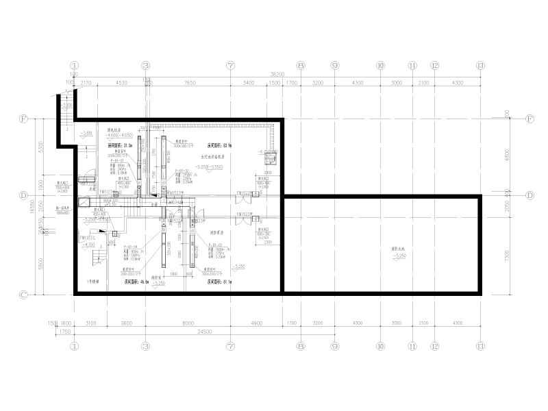 意式温泉馆及汤屋暖通施工图纸cad - 5