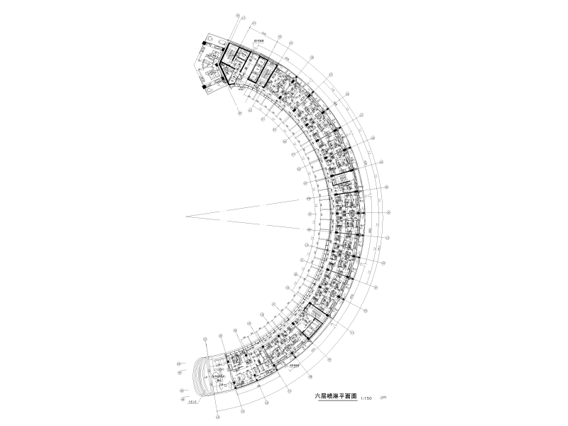 旅游度假小镇B楼给排水施工图纸cad - 1