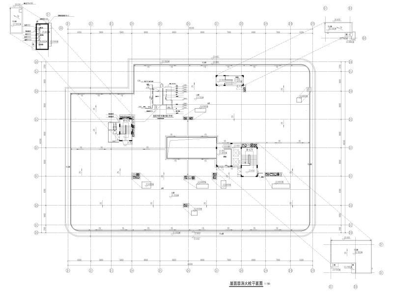 独栋办公物业楼给排水施工图纸cad - 3