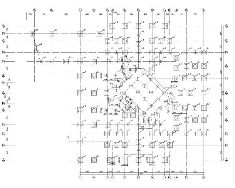 31层剪力墙结构商住楼施工图纸23Pcad平面图 - 4