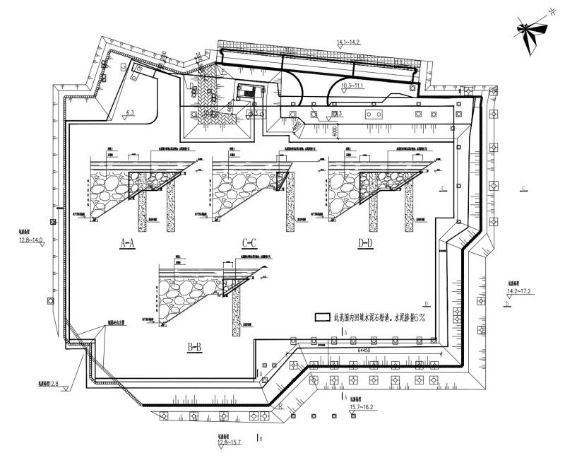 7.2万m地下室基坑土方回填方案附图纸cad - 1